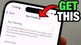 Eye Tracking Not Showing iPhone iOS 18 SOLVED [upl. by Alliuqahs]