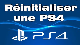 Comment réinitialiser une PS4 réinstaller le logiciel système [upl. by Benis221]