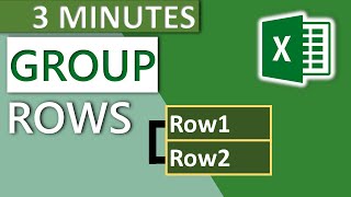 Excel Group Rows and Sum Automatically  3 methods 2020 [upl. by Nelyt]