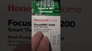 New Honeywell WiFi Thermostat hvac hvaclife [upl. by Gneh807]