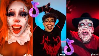 Now Murder  Chop Chop Slide  TikTok Halloween🦇👻 Compilation [upl. by Ketti]