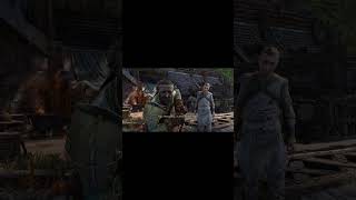 Kratos in nidavellir gamergame epicmoments godofwarragnarok foryou games atreus review [upl. by Swagerty]