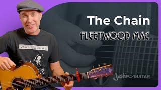 The Chain by Fleetwood Mac  Guitar Lesson  Double Drop D [upl. by Brout728]