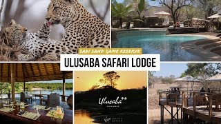 WOW Richard Bransons ULUSABA Safari Lodge HIGHLIGHTS Sabi Sands SOUTH AFRICA [upl. by Helse]