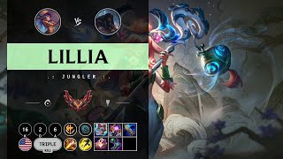 Lillia Jungle vs Udyr  NA Grandmaster Patch 149 [upl. by Eugenie]