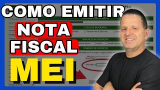 COMO EMITIR NOTA FISCAL DO MEI  AULA PRÁTICA EMISSÃO DE NOTA FISCAL MICROEMPREENDEDOR INDIVIDUAL [upl. by Marcela123]