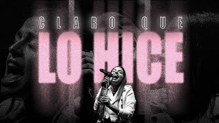 Eugenia Quevedo  LBC  Claro Que Lo Hice En Vivo [upl. by Amlez202]