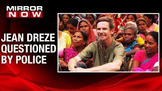 Jean Dreze detained for organizing meeting with locals without permission in Jharkhand [upl. by Mehala]