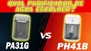 DESCUBRA QUAL MELHOR PURIFICADOR DE ÃGUA DA ELECTROLUX EM 2023 PA31G vs PH41B  COMPARAÃ‡ÃƒO [upl. by Lindblad340]