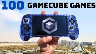 100 GameCube Games Tested on ANBERNIC RG556 [upl. by Nedra]