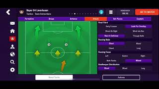 Xabi Alonso Bayer Leverkusen Tactic  FM Mobile [upl. by Hayton]