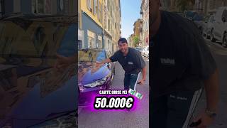 CARTE GRISE À 50000€ EN BMW M3 COMPETITION 🔥🤔🤯 automobile voiture bmwm3 amg audi [upl. by Otrebron550]