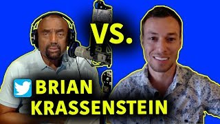 Twitter personality Brian Krassenstein calls Trump quotThe Fake White Dopequot [upl. by Osmund]