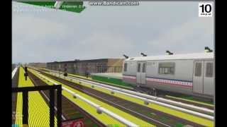 OpenBVE HD EXCLUSIVE New York City Subway Bicentennial R46 Operating on the F Express Line [upl. by Nicoli]