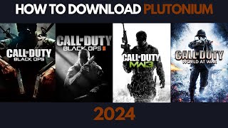 HOW TO DOWNLOAD PLUTONIUM IN 2024 BO1 BO2 MW3 WaW [upl. by Enyaz]