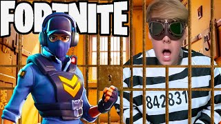 I GOT Sent To FORTNITE PRISON I Must ESCAPE [upl. by Norrab]