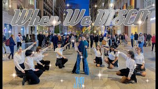 KPOP IN PUBLICONE TAKE 박진영 JY Park Duet with 선미 When We Disco  Cover by Geoli Crew in BCN [upl. by Laurie]