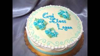 DIY Baptism cake decorations [upl. by Dav]