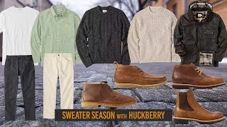 Boot and Sweater Season Huckberry Haul  Flint and Tinder PROOF Rhodes Luca Astorflex [upl. by Arriaes]