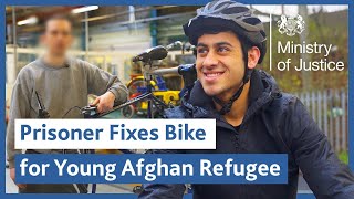 The Prisoners Fixing Bikes for Refugees [upl. by Sofia291]