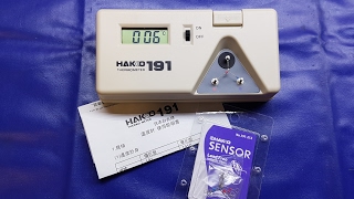 Competition time 3 amp Hakko 191 soldering iron thermometer review and teardown [upl. by Anitsrhc621]