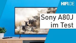 Der Sony OLED A80J ist ein brillanter SmartTV [upl. by Llenrev]