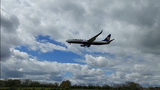 Ryanair Flight FR 3738 Birmingham to Cork 28 April 2024 [upl. by Desimone965]