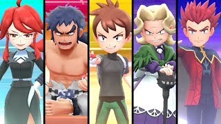 Pokémon Lets Go Pikachu amp Eevee  Elite Four amp Champion Rematch [upl. by Assina]