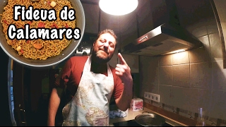 RECETA  Fideua de Calamares  EL MUNDO DE PIRULO 220 [upl. by Reffotsirk245]