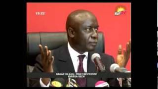 Conference de presse idrissa seck 2 [upl. by Ruperto]