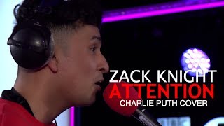 Zack Knight  Attention LIVE Charlie Puth Cover [upl. by Arotahs]