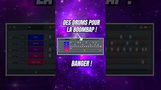 Comment FAIRE des DRUMS BOOM BAP en 1 minute  boombap beatmaker [upl. by Hildagard]