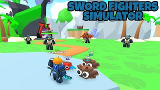 Sword Fighters Simulator ⚔️ NEW Skull Cove Island Coins 848M Power 949M in Roblox [upl. by Daughtry]