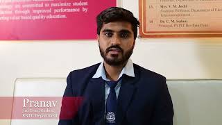 PVPIT  Mr Pranav  Student Talks  4 [upl. by Yedarb]