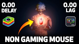 Free Fire 0 Mouse Acceleration amp Input Delay Settings For Bluestacks 5  msi 2024 [upl. by Oirom]