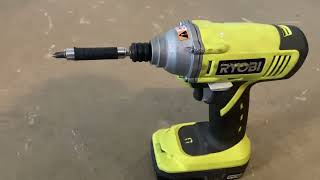 Ryobi PCL265 18V ONE Cordless Impact Wrench Review Why I love this Ryobi Impact Driver [upl. by Sane]