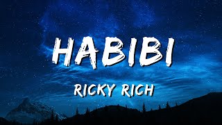 DJ GimiO x Ricky Rich Habibi remix  Lyrics tiktok song [upl. by Ahsar]