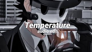 Sean paul  Temperature   audio edit [upl. by Hendrik]