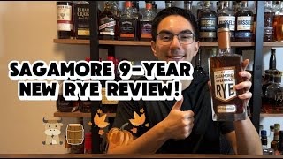 Sagamore 9 Year Rye Review  Best Rye Whiskey of 2024 A Good Fall Whiskey [upl. by Lela]