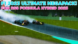 F1 2023 Ultimate Megapack For RSS Formula Hybrid 2023 [upl. by Niemad814]