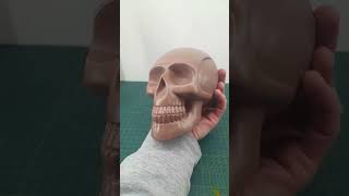 Finally finished this skull Now to mould and cast a resin copy for further refinements 😄 [upl. by Anton]