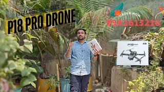 P12 amp P18 Pro Dual Camera 4K FULL Tutorial INDOOR  Brushless Drone To Buy Now India  Gps 🔥drone [upl. by Shulins]