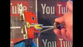 Lock Picking Tutorial Of Picking A 3 Lever Mortice Lock Using RB Locktools Two In One Pick [upl. by Mckay]