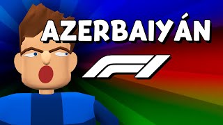 F1 Azerbaiyán GP 3D [upl. by Cirdek]