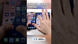 iPhone 16 Pro Max vs Z Fold 6 ⚡ Epic Speed Test Showdown Who’s the Real King 👑shorts viralvideo [upl. by Ahsinut865]