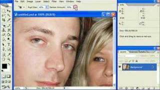 Photoshop CS2 Tutorial  Removing Red Eye [upl. by Cuda]