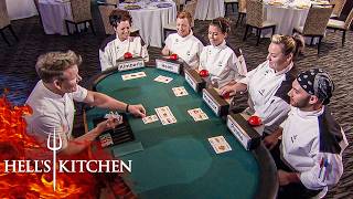 Chefs Gamble for Ingredients in the King of the Hill Challenge  Hells Kitchen [upl. by Arrakat]