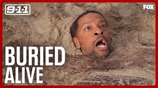 Man Buried in Sand Is Struck by Lightning  911 [upl. by Riggs735]