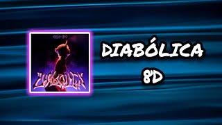 Audio 8D 🎧 Diabólica  Cris Mj Dei V Audio Club [upl. by Eenalem]