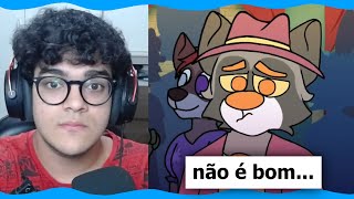 vendo a ANIMAÇÃO PILOTO do Luster Flix The NonRaccoon [upl. by Ssitruc]